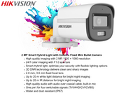 Hikvision 8CH ColorVu CCTV Kit with 1TB HDD and Zatech RG59 Cable roll