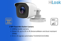 HiLook 8CH Analog CCTV Kit With Zatech 100m Cat5 Cable & Baluns