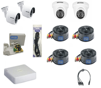 Hikvision 4CH 2MP Standard Bullet Dome DIY KIT