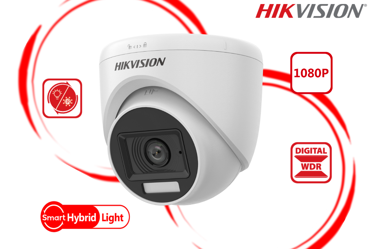 Hikvision 8CH Dome CCTV Kit with 1 TB HDD and Zatech ready-made cable