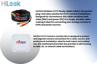 Hilook 16CH Dome Camera CCTV Kit With Zatech ready Cables, Junction Boxes