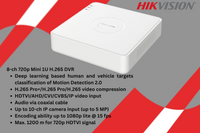 Hikvision 8CH Dome CCTV Kit with Zatech junction boxes & Cable roll
