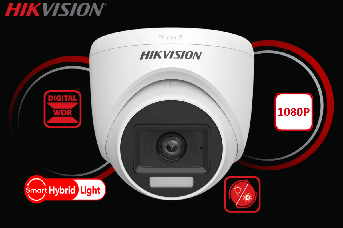 Hikvision 8CH eDVR Dome CCTV Kit -1TB Built-in SSD and Zatech ready cable