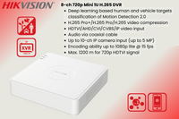 Hikvision 8CH ColorVu CCTV Kit with 1TB HDD, Zatech Ready-Made Cable and JB