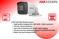 Hikvision 8CH eSSD DVR Kit with 1TB Built-in SSD & Zatech 20m Ready cables