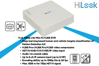 HiLook 4-Ch ColorVu CCTV Kit with Zatech Junction Boxes & ready-made Cables