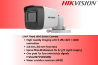 Hikvision 8CH eDVR CCTV Kit with Built-in 1TB SSD & Zatech RG59 Cable roll