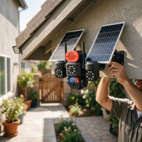 AOV S11-4G 4-Lens AI Solar Security Camera - 4G LTE, Multi-View Outdoor Surveillance – view 2