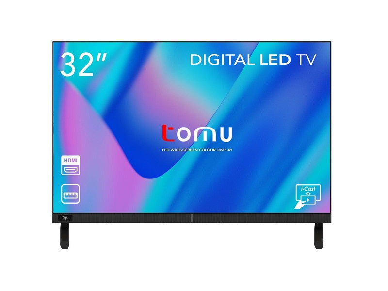 ITEL 32" Led Digital Tv Icast Hdmi Usb
