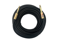 CABLE Str 6.35 Male/Male Microphone 10M