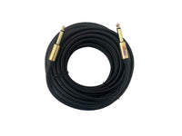 CABLE Str 6.35 Male/Male Microphone 20M