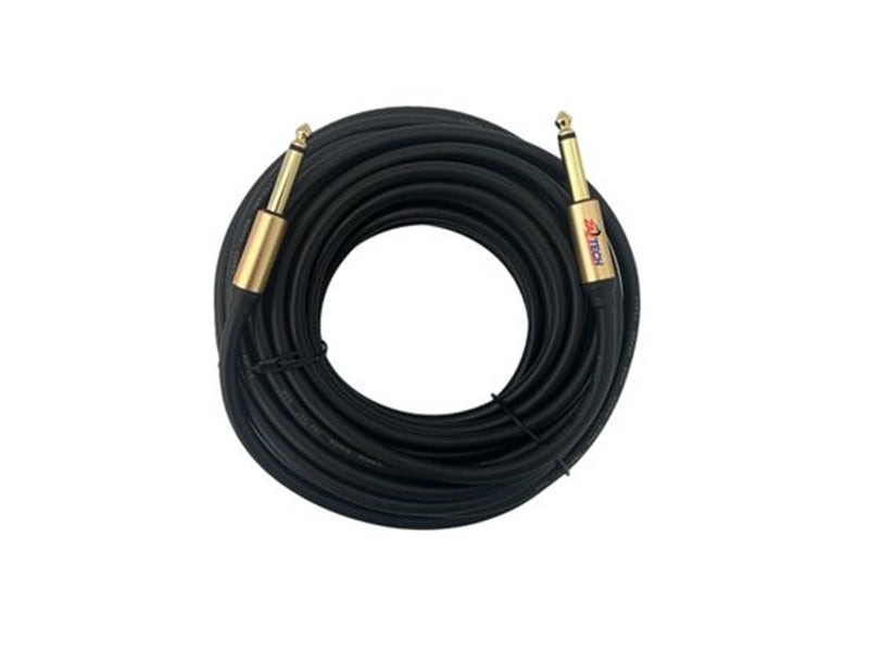 CABLE Str 6.35 Male/Male Microphone 20M