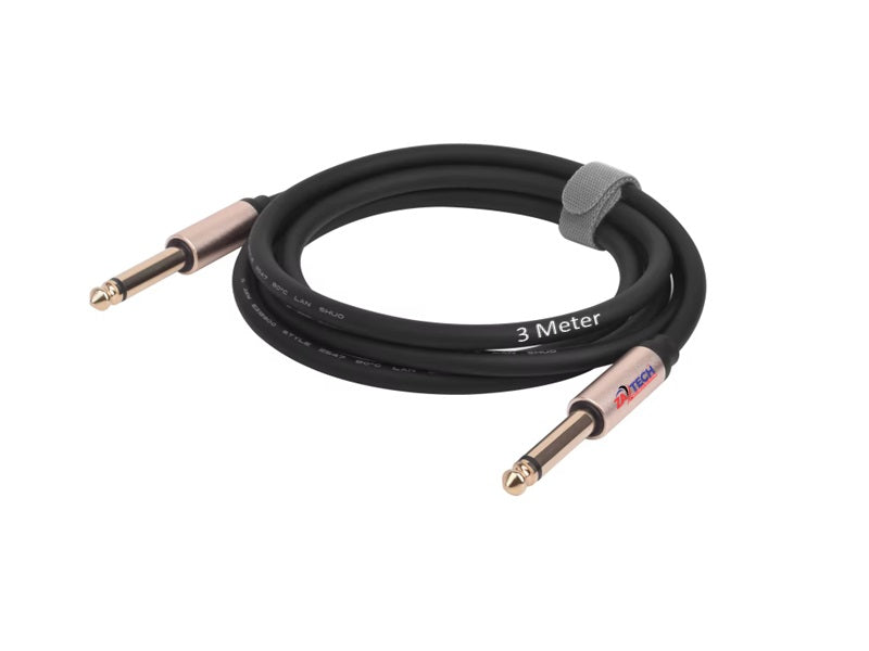 CABLE Str 6.35 Male/Male Microphone 3M