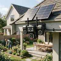 AOV 4-Lens AI 4G Solar Security Camera