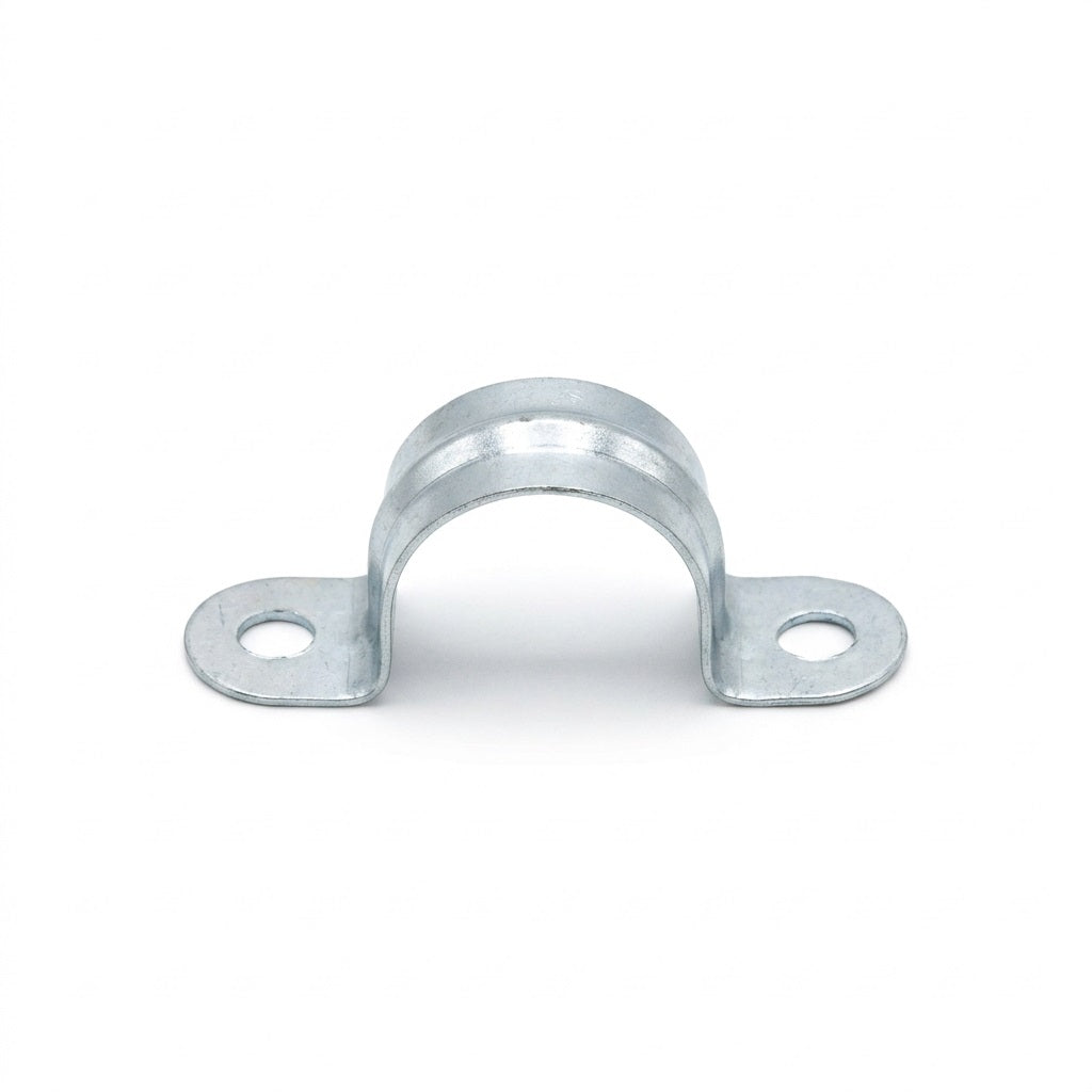 20mm Galvanised Conduit Saddle - Zinc-Coated Fixing Clip for 20mm Conduit & Cables (SAD20G)