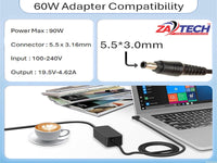 SAMSUNG Laptop Charger 19V3.16A