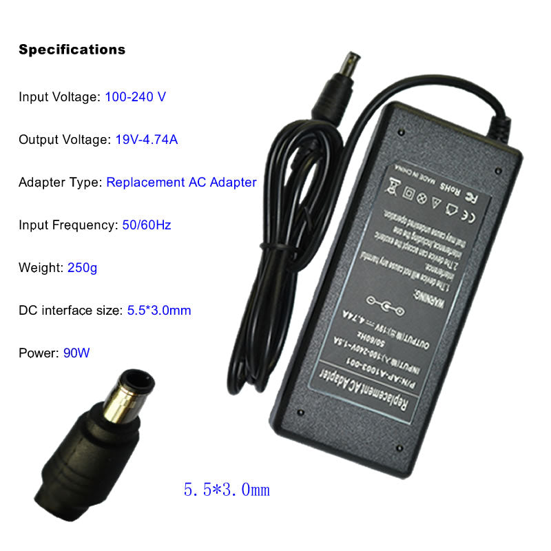 SAMSUNG Laptop Charger 19V4.74A