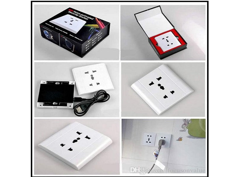 SPY Camera 606 Security Wall Socket