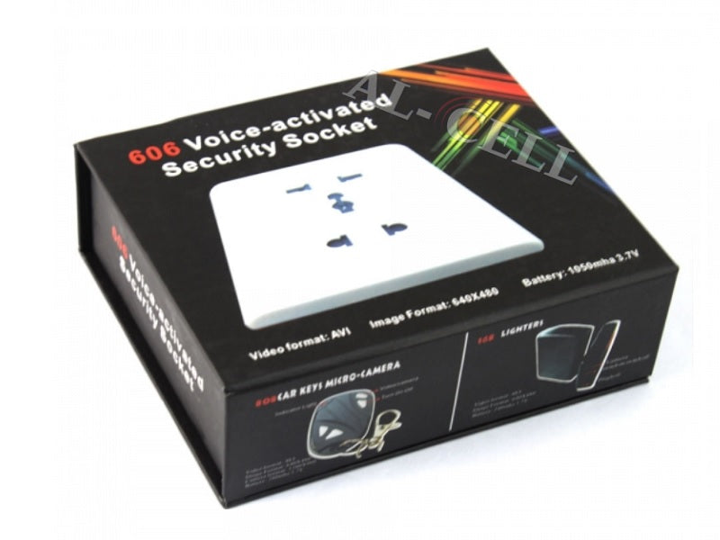 SPY Camera 606 Security Wall Socket
