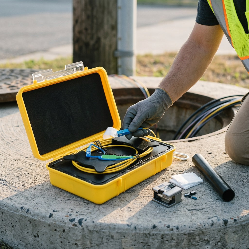 1KM SC/APC-SC/UPC Fiber Optic Extensi