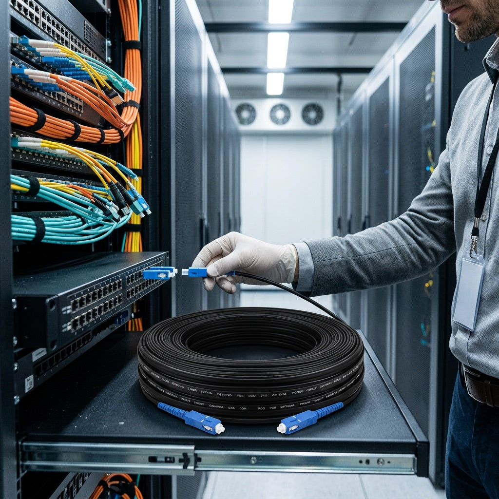 FTTH Patch Cable 1 CORE SC/SC 20M – view 2