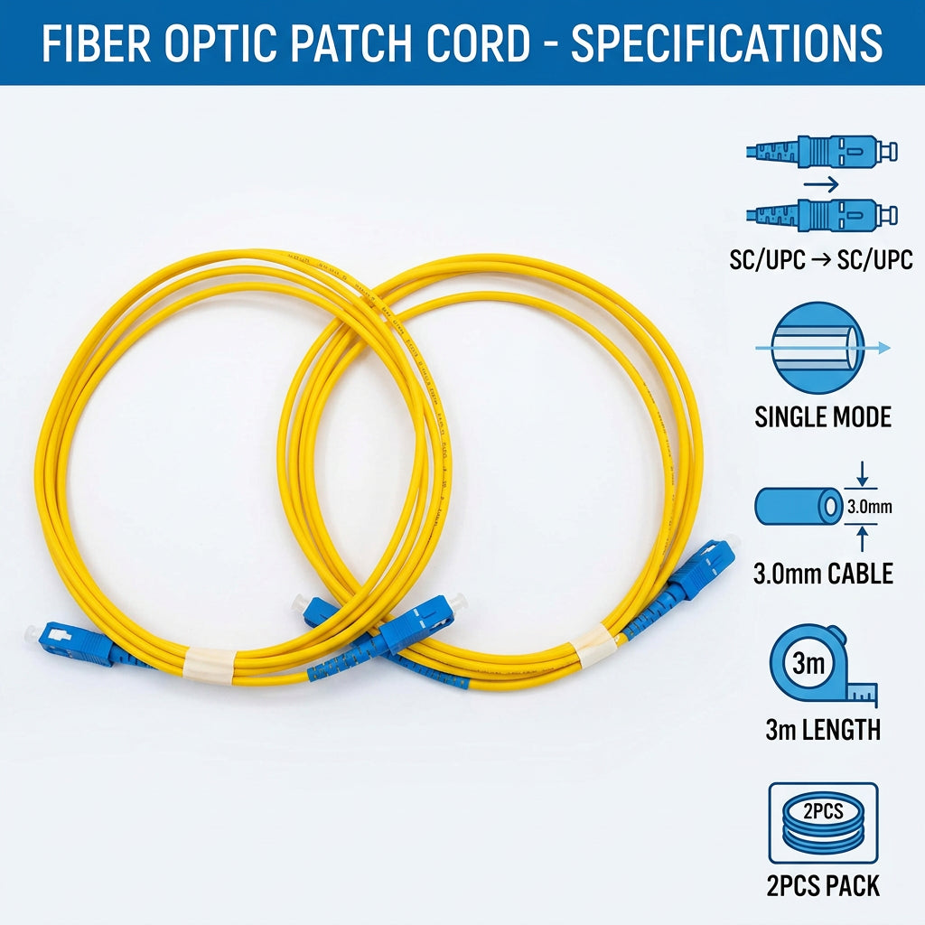 FIBRE Patch Cable 3.0 SC/SC 3M