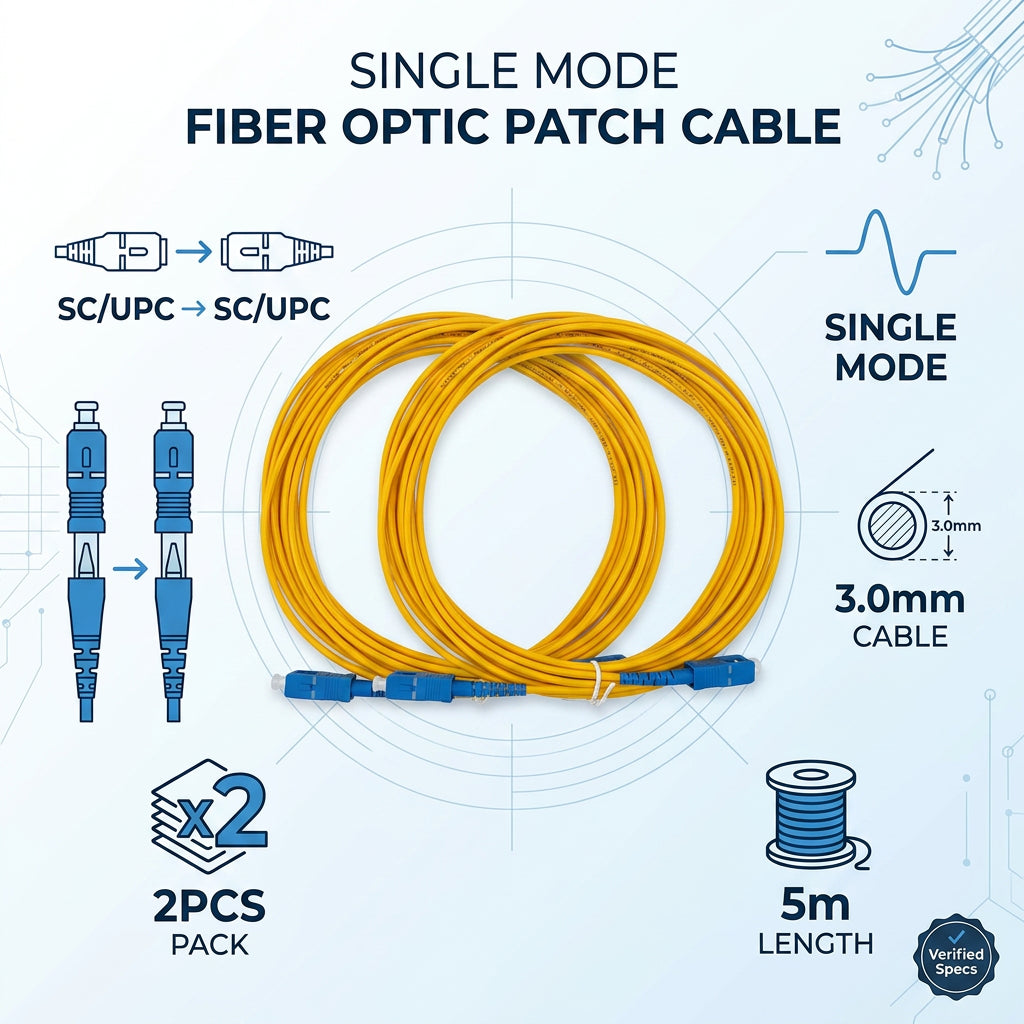 FIBRE Patch Cable 3.0 SC/SC 5M