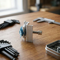 Solar Panel End Clamp - Aluminium Module Clamp with Socket-Head Bolt & Rail T-Nut (SD-CLAMP) – view 2