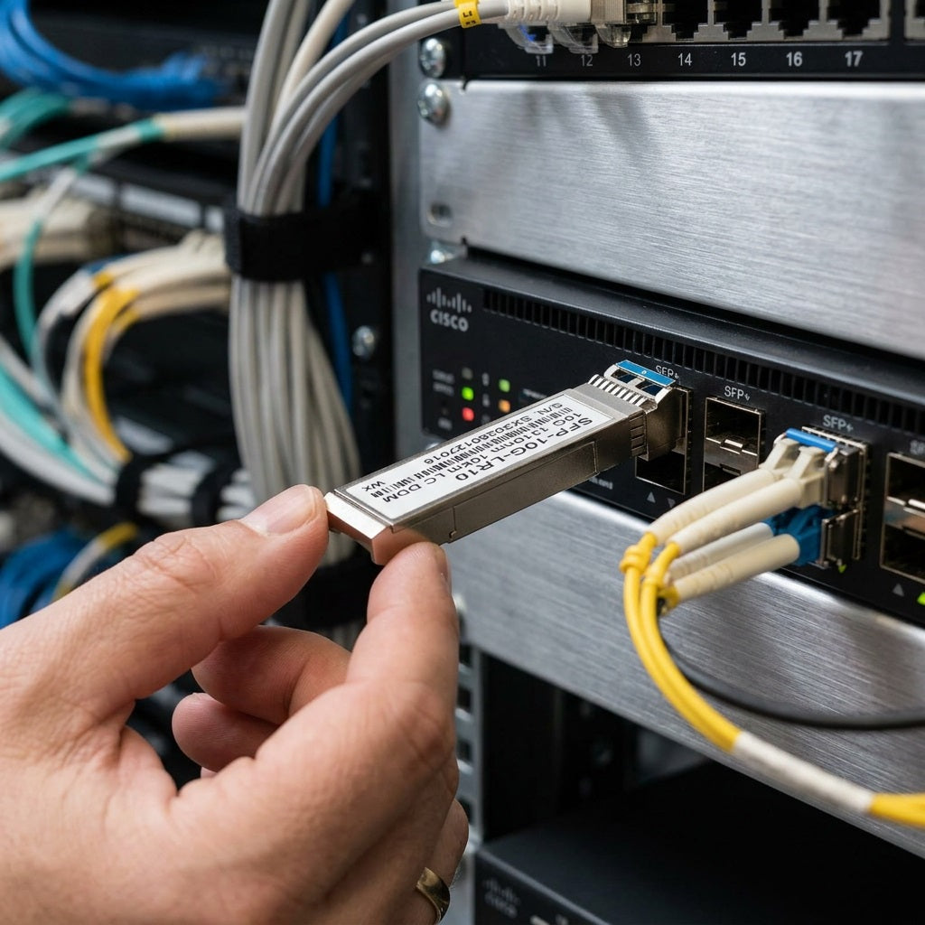 SFP Fiber Optic 10G 1310nm 10Km LC DDM – view 3