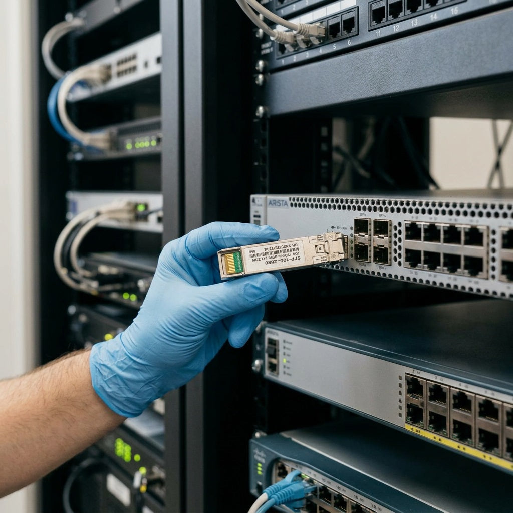SFP Fiber Optic 10G 1550nm 80Km LC DDM – view 2