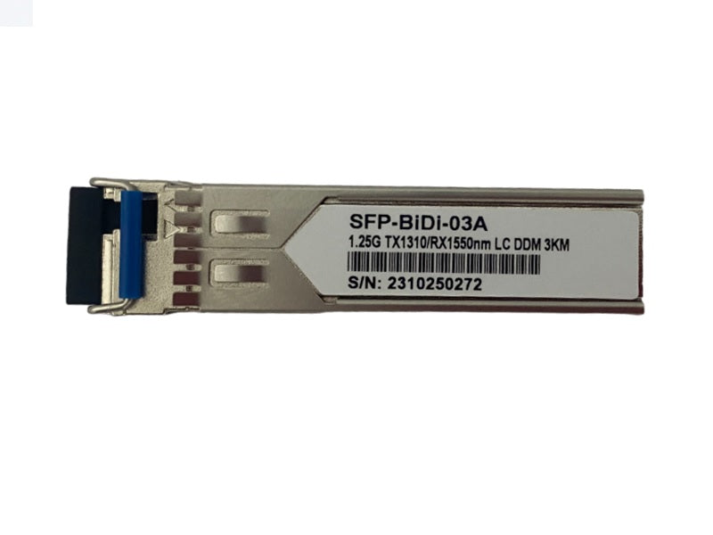 SFP Fiber Optic 1.25G Tx1310/Rx1550Nm Lc