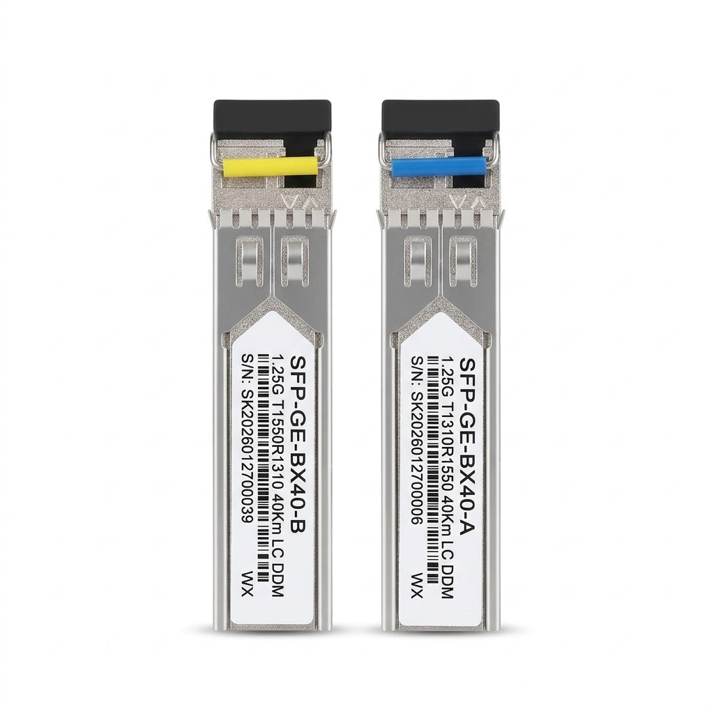 SFP 1.25G 40KM Pair T1310/R1550 LC DDM
