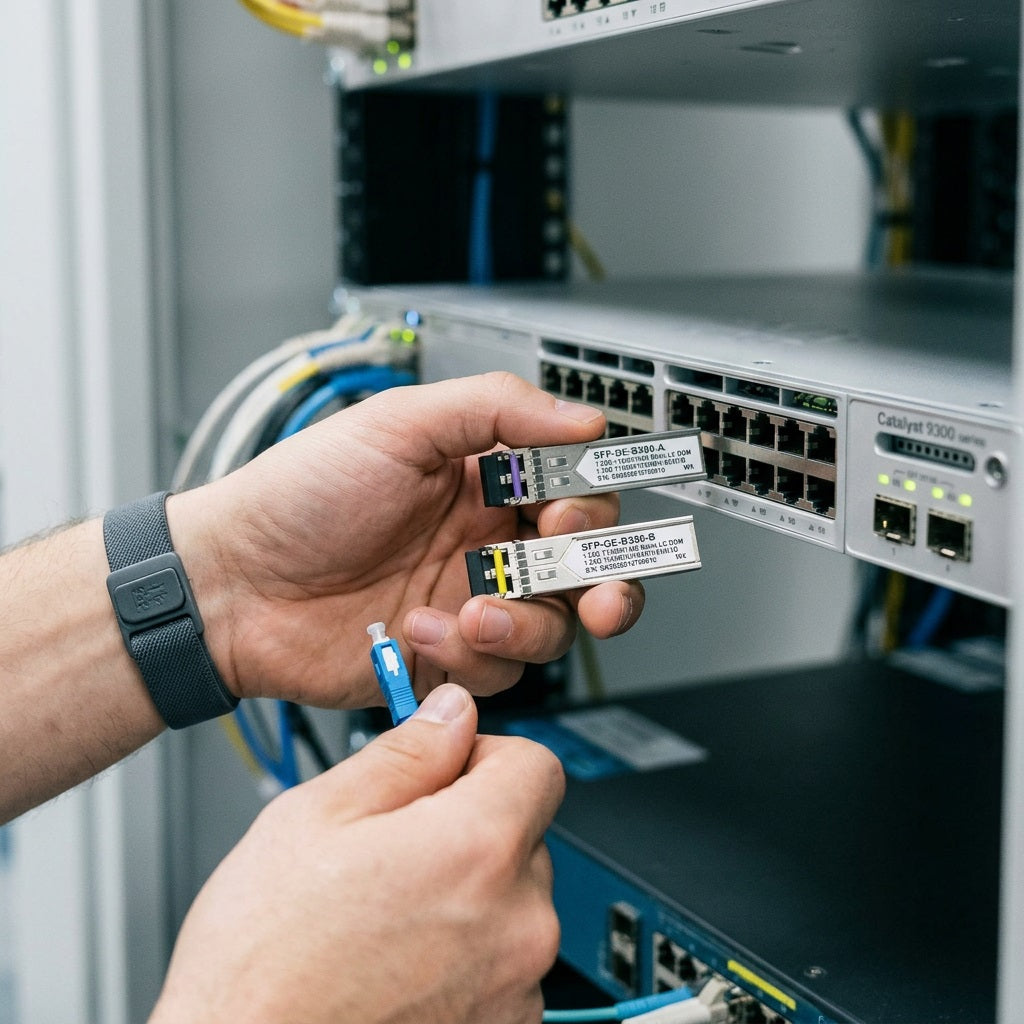 SFP 1.25G 80KM Pair T1490/R1550NM LC DDM – view 2