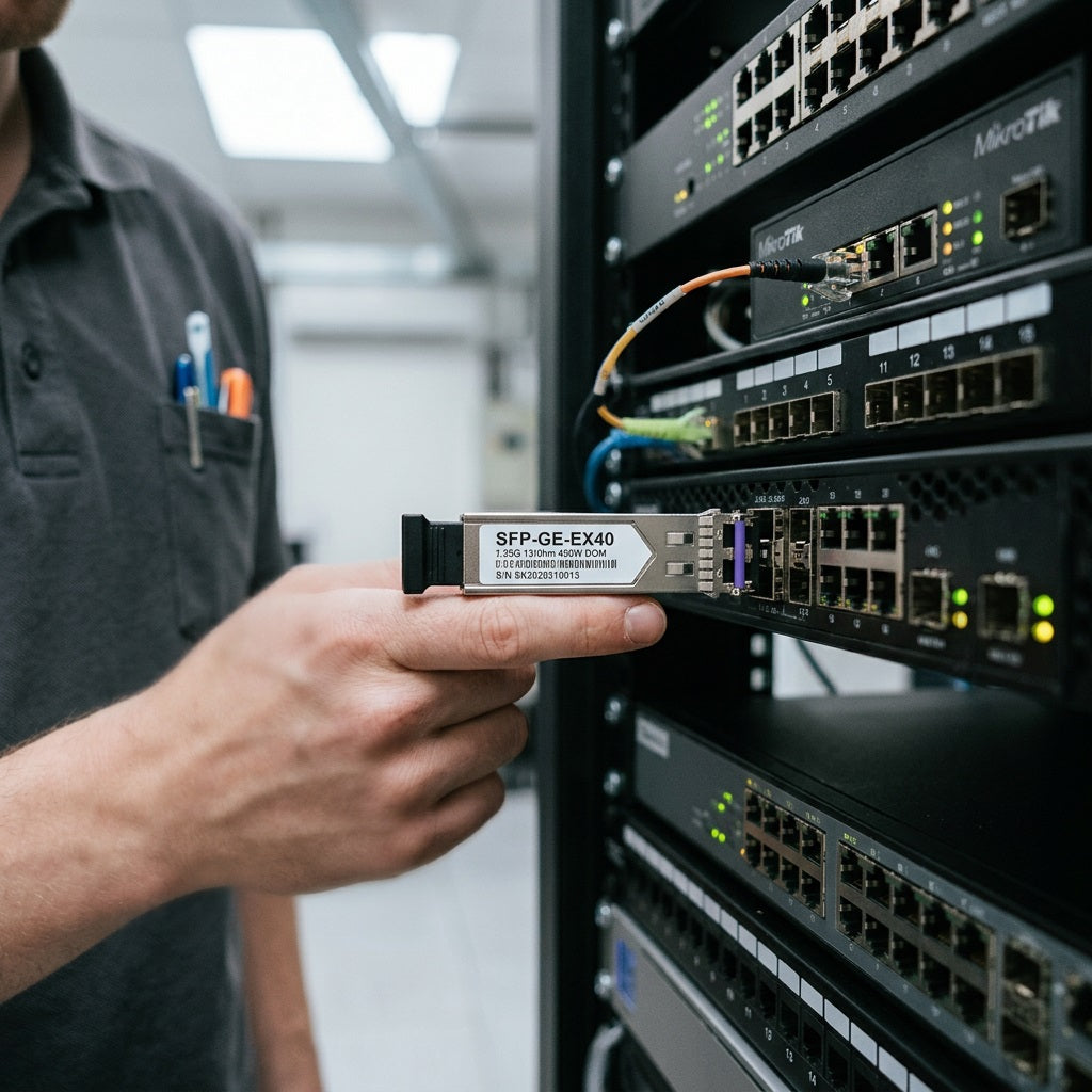 SFP Fiber Optic 1.25G 1310nm 40Km LCDDM – view 3