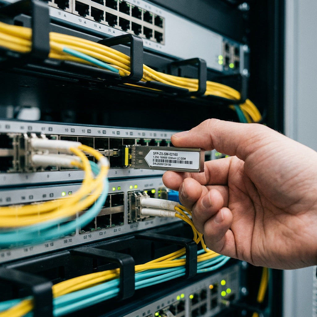 SFP Fiber Optic 1.25G 1550nm 160Km LCDDM – view 2