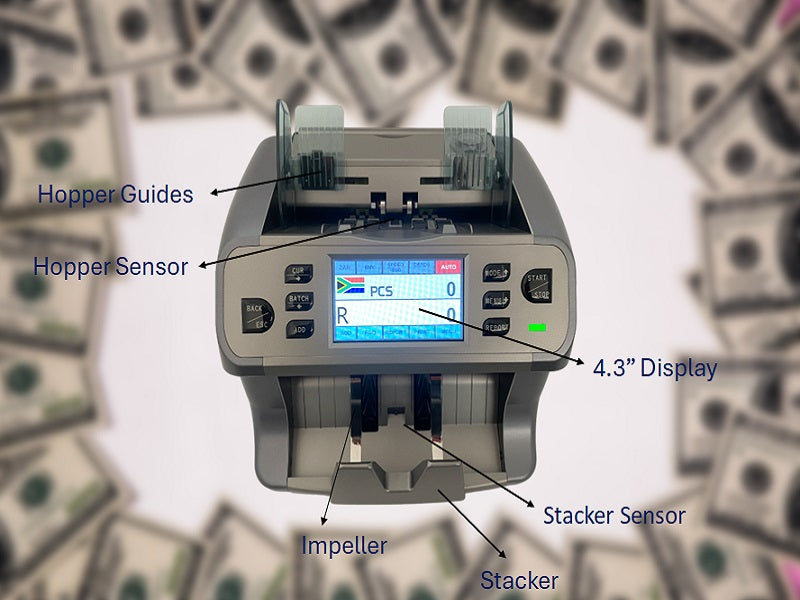 ZAPOS Money Counter Sh-27C Mix Value