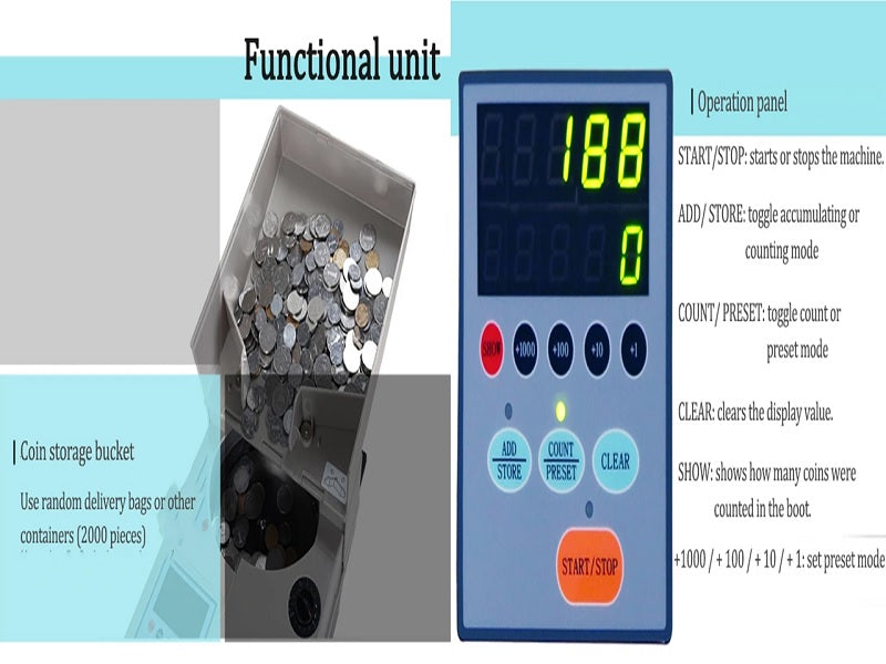 ZAPOS  Coin Sorter Sh-Qd1