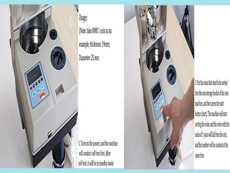 ZAPOS  Coin Sorter Sh-Qd1