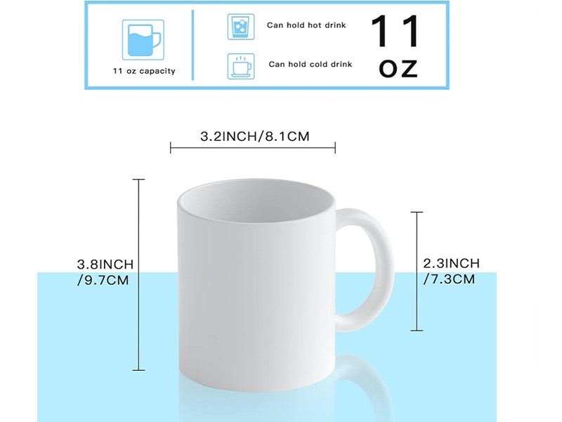 SUBLIMATION Mug White Standard Size