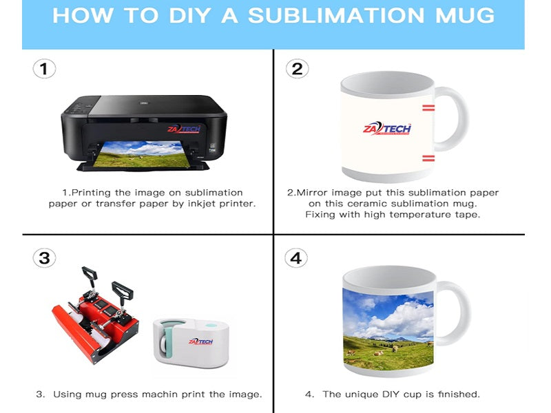 SUBLIMATION Mug White Standard Size