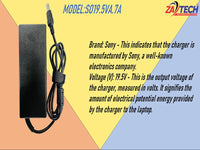 SONY Laptop Charger 19.5V4.7A