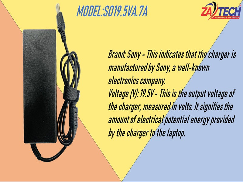 SONY Laptop Charger 19.5V4.7A