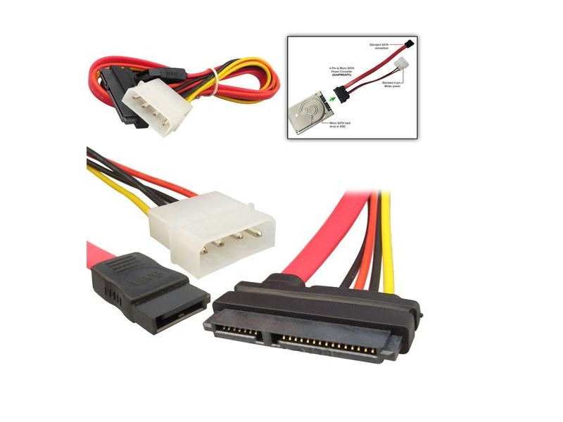 SATA 7P+15P/Sata+4P Cable