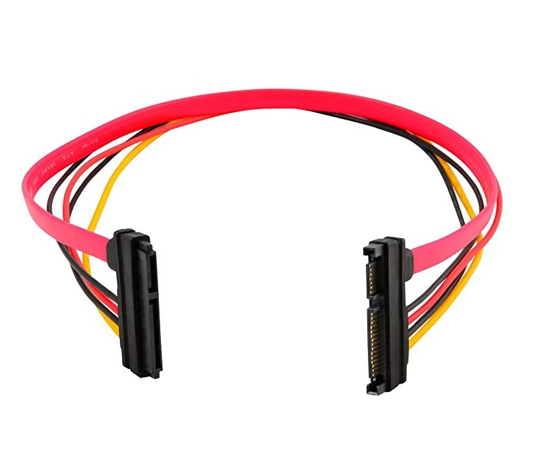 SATA 7P+15P M-F Extention Cable