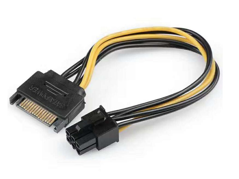 SATA Power Cable 6 Pin