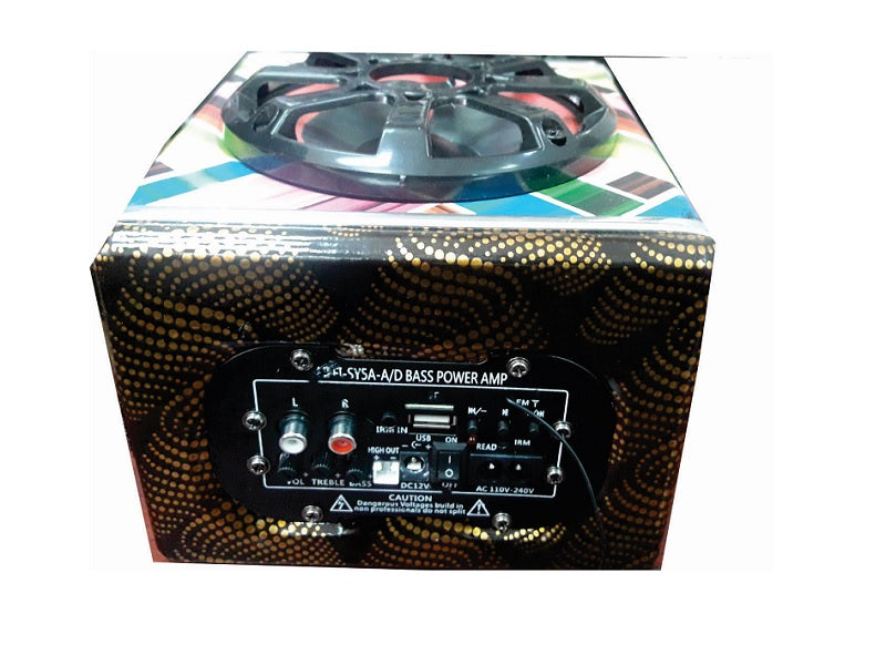 5" Ac Speaker + Usb + Tf + Dc 12V