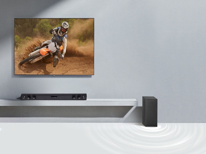 LG 2.1Ch  300W Sound Bar With Subwoofer