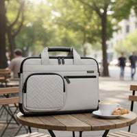 SUMFFIS 14-Inch Laptop Carry Bag - Beige