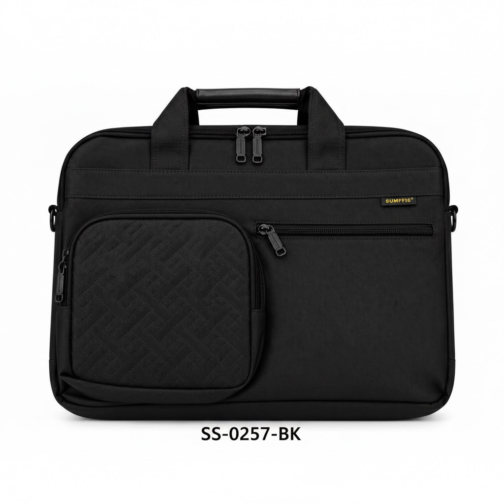 SUMFFIS 14-Inch Laptop Carry Bag - Black