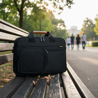 SUMFFIS 15.6-Inch Laptop Shoulder Bag Bl